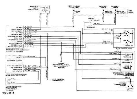 93 buick century wiring diagram 